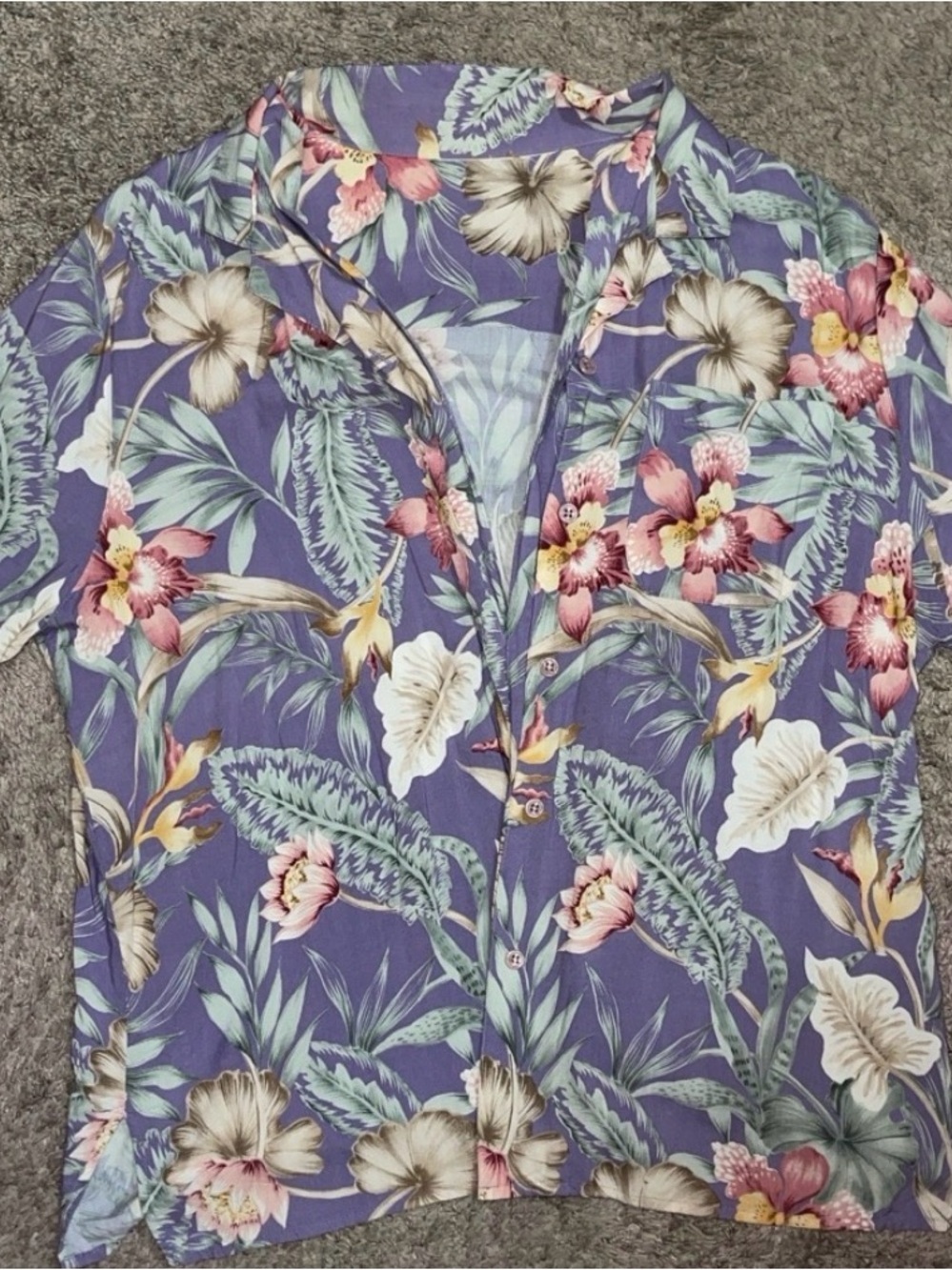 Floral Hawaiian Shirt